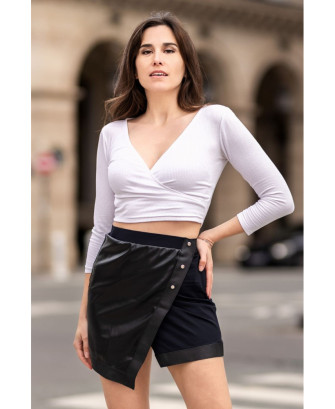 Jupe courte noire Mia 
